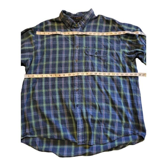 Alexander Julian Button Up Shirt Men‎ Sz XL Colours Vintage Plaid Long Sleeve - Picture 4 of 6